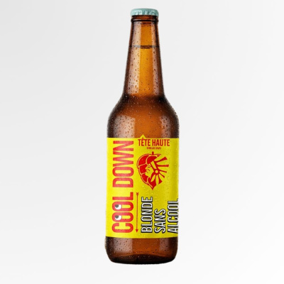 bières sans alcool tête haute - blonde